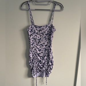 Garage purple butterfly dress